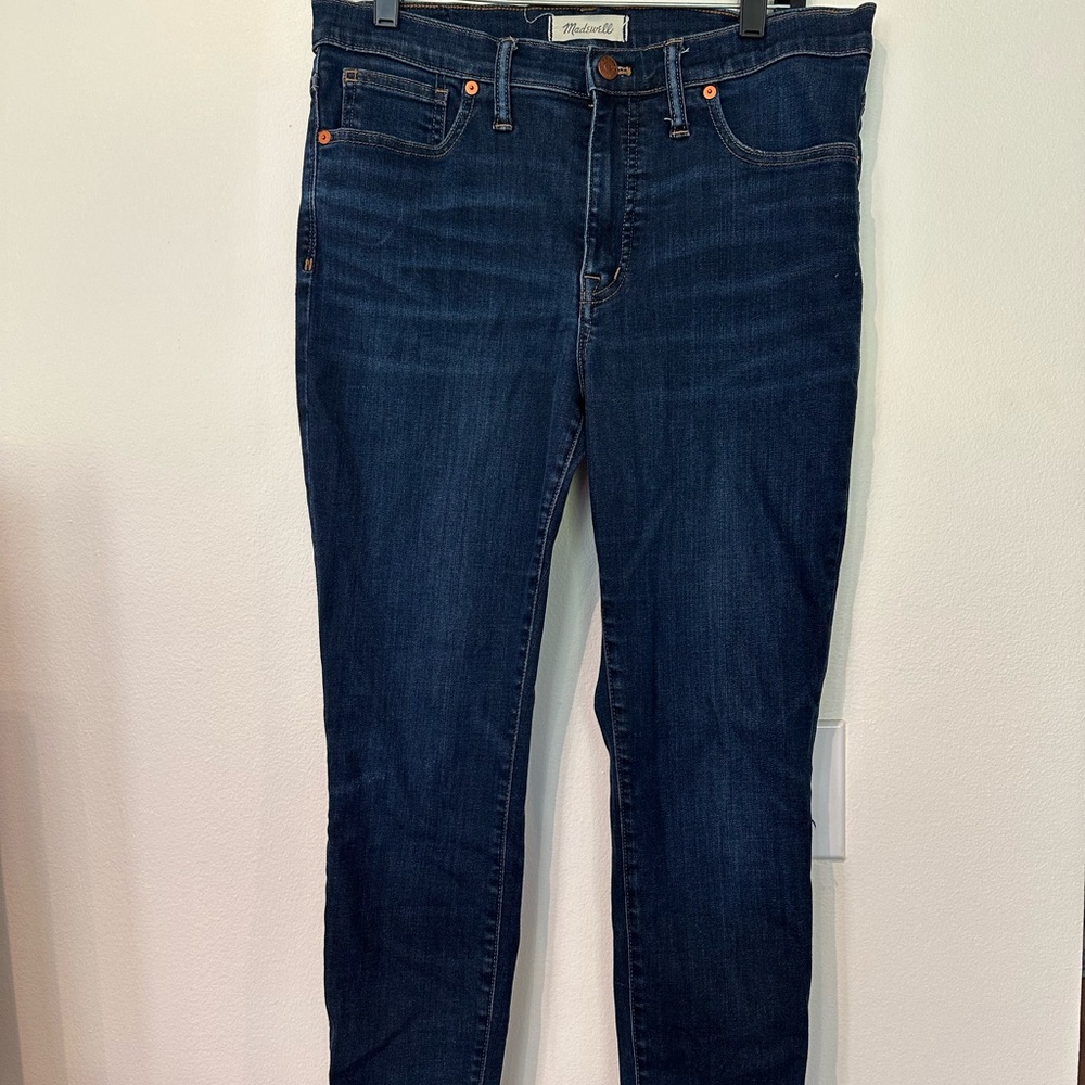 madewell 9” high rise skinny jean